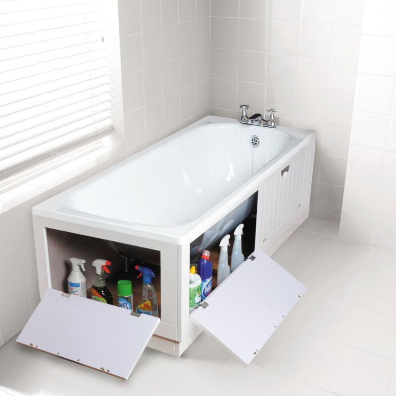 Universal Bath Storage End Panel L750mm