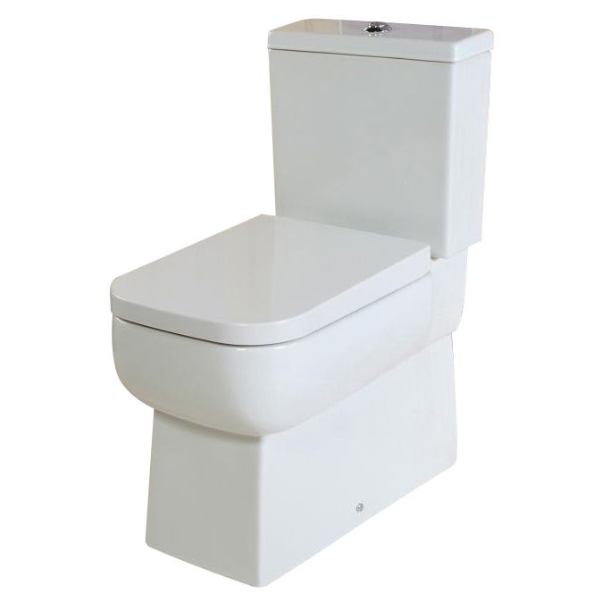 Fabian Close Coupled Fully Back to Wall WC with Soft Close Seat