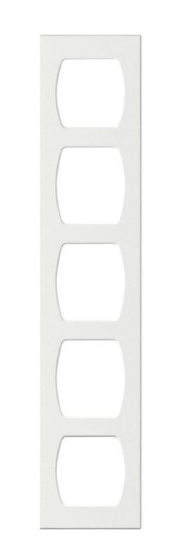 Cooke & Lewis Cooke and Lewis High Gloss White Tall Wine Rack