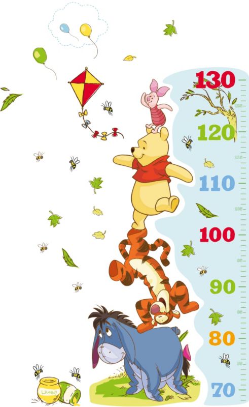 Winnie the Pooh Wall Stickers in Multicolour by