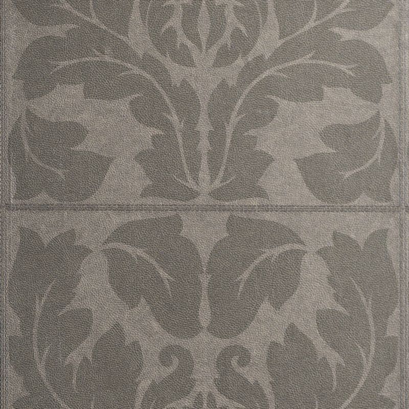 Wallfashion by Grandeco Impala Paste The Wall Wallpaper Brown Stitch Damask