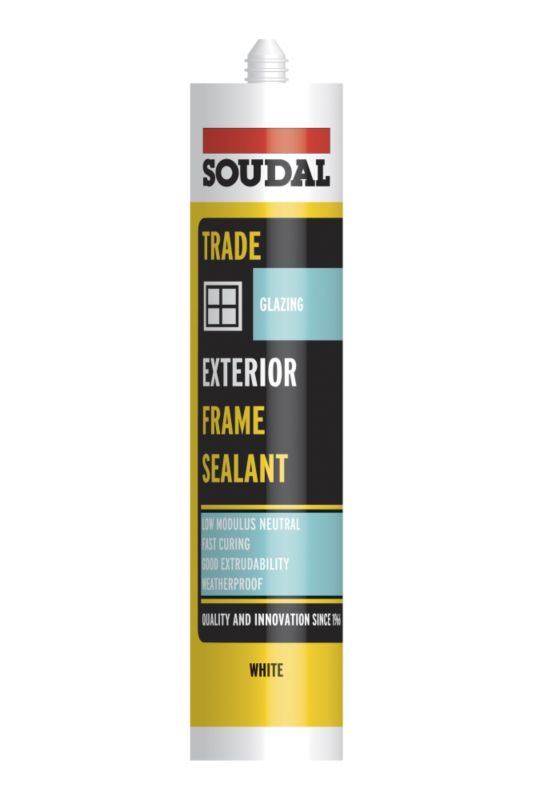 Soudal Trade Exterior Frame Sealant White 300ml