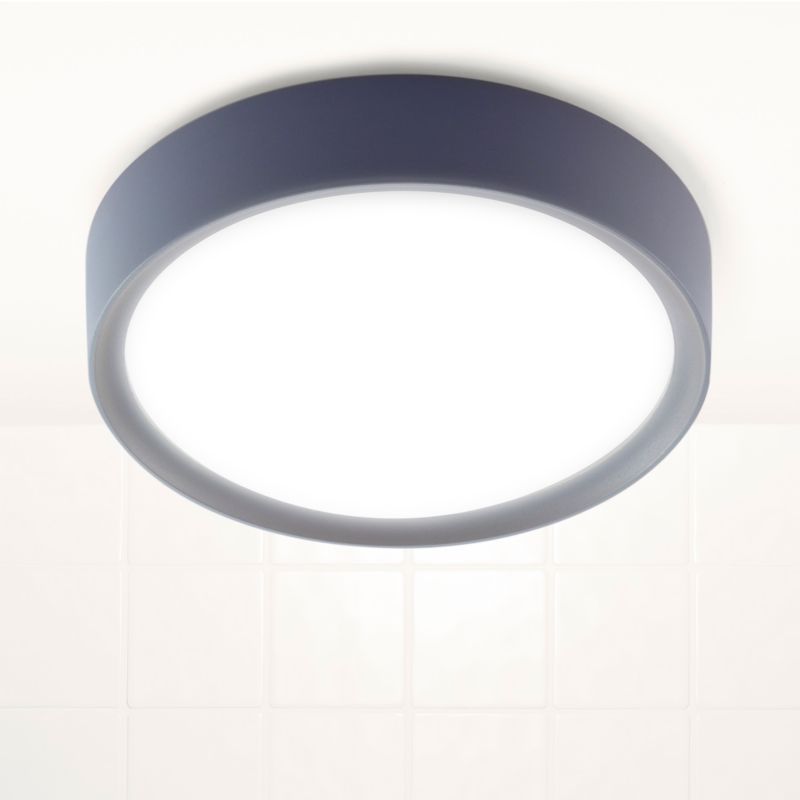 Massive Ruth Bathroom Ceiling Light Grey with Frosted