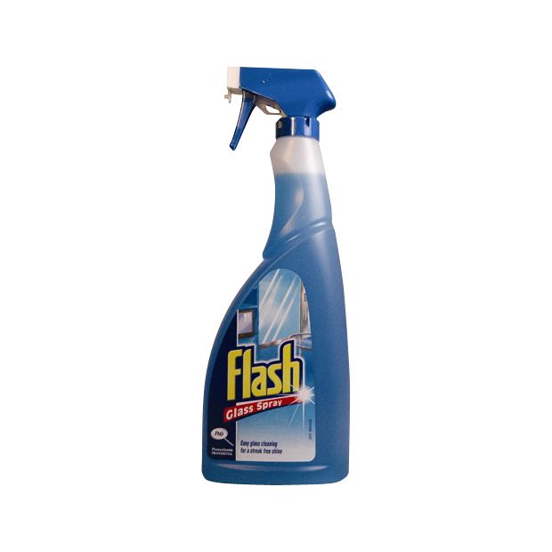 Prof Flash Glass Cleaner Spray 750ml