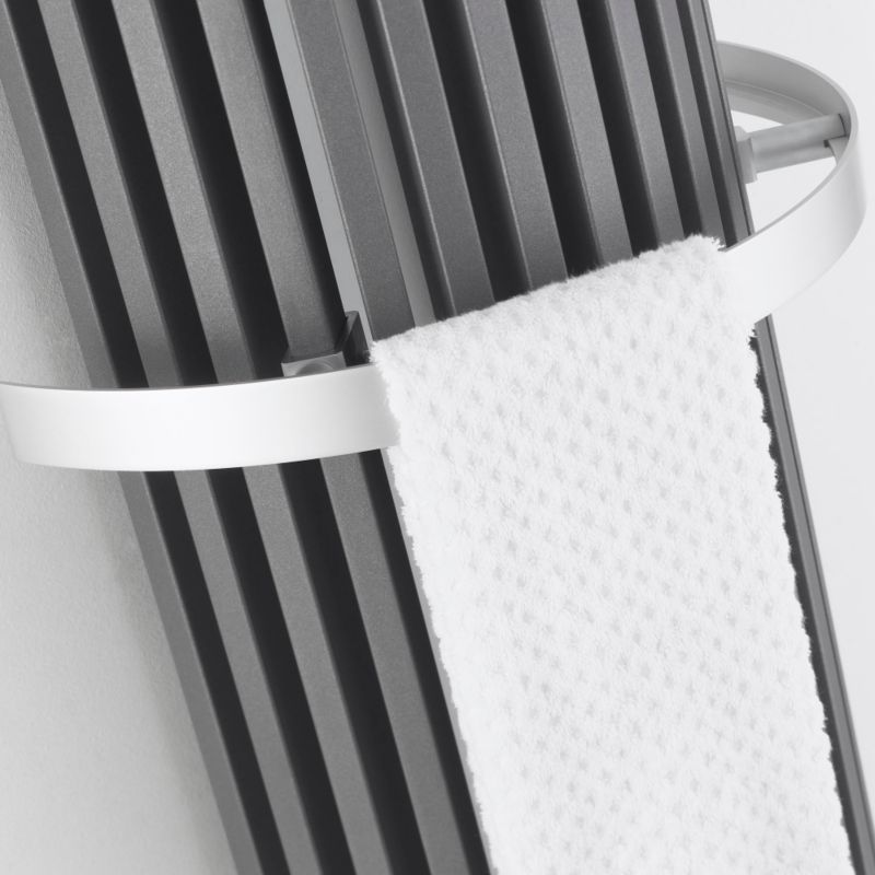 Bristan Thermic Zana Half Round Towel Rail (H)40