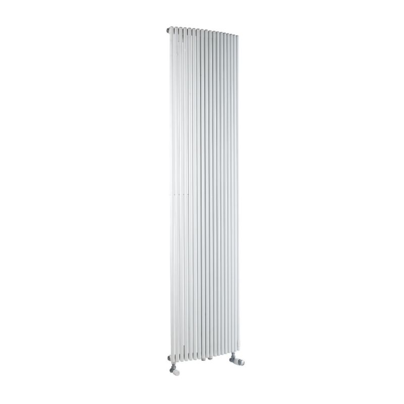 Bristan Thermic Vision Curved Radiator 3709BTU White (H)1800 x (W)450 x (D)109mm