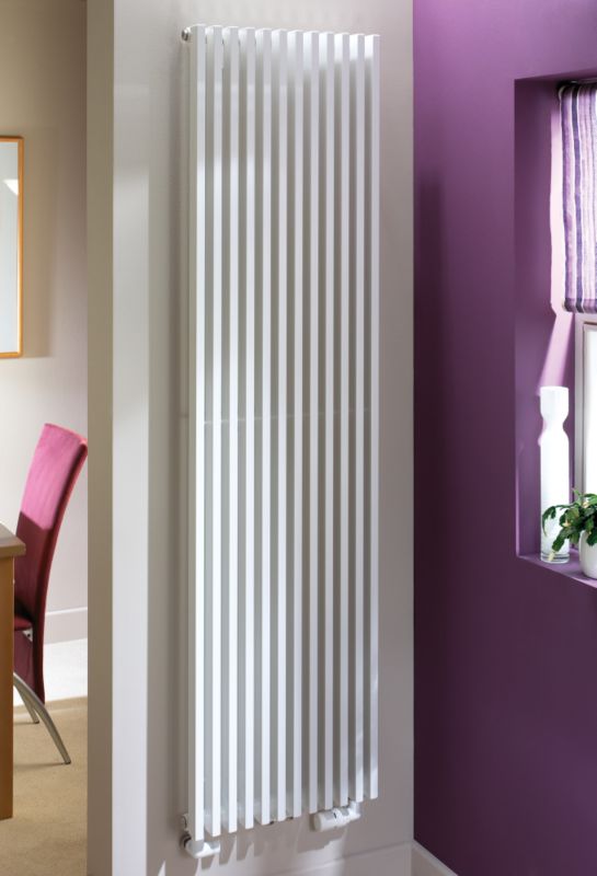 Alternative image for Bristan Thermic Zana Vertical Radiator White (H)1800 x (W)464 x (D)118mm