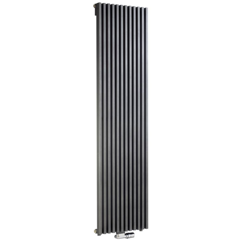 Thermic Zana Vertical Radiator Anthracite Grey H1800 x W304 x D118mm