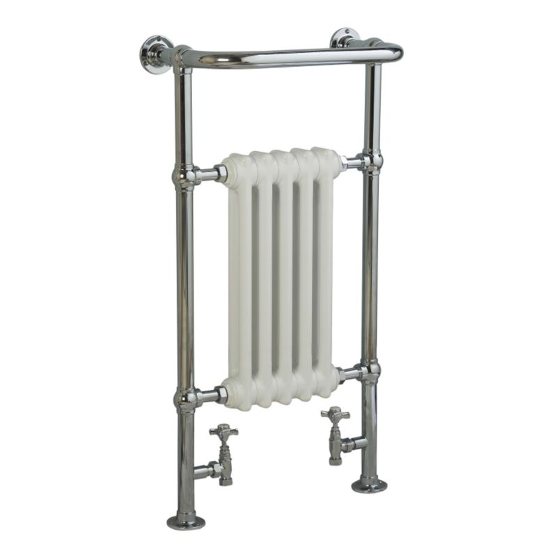 Nimbus I Dual Function Towel Rail Chrome Plated (H)940 x (W)500 x (D)235mm