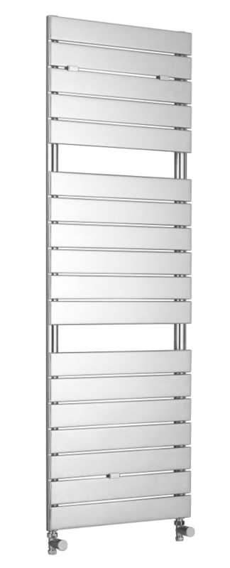 Bristan Contemporary Horizontal Slab Heater Chrome Effect H1200 x W510 x D120mm