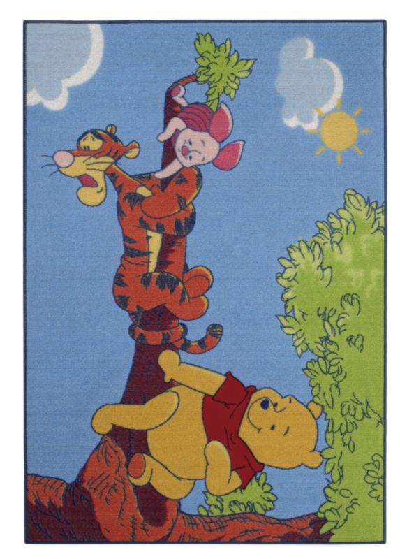 Disney Winnie In a Tree Rug Multi (W)95 x (L)133cm