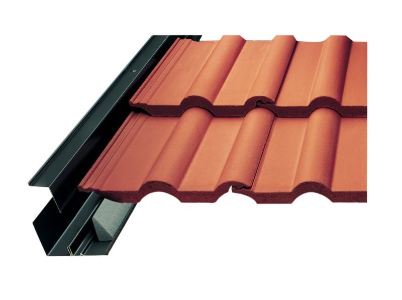 VELUX Grey Shallow Profiled Tile Roof Window Flashing 8211 H98timesW78cm 8211 EDZ M04 0000