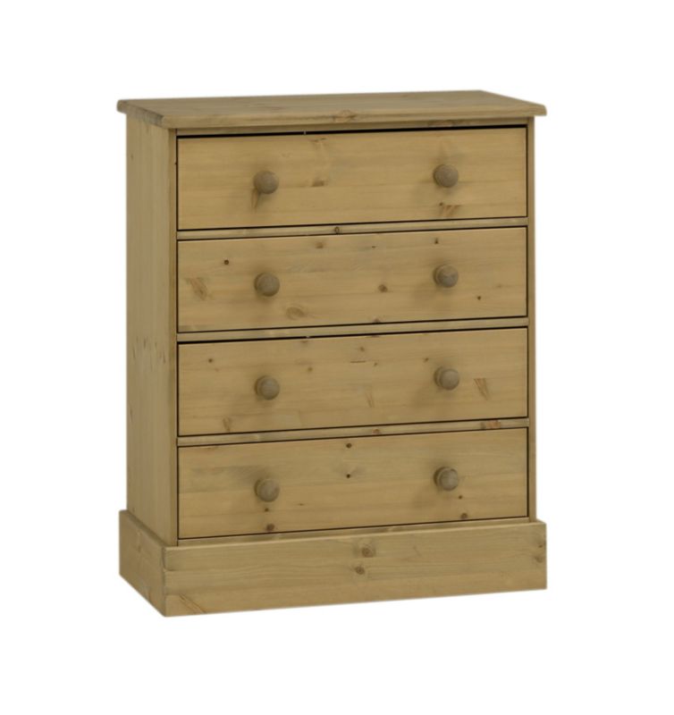 4 Drawer Chest Pine (W)755mm