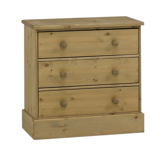 3 Drawer Chest Pine (W)755mm