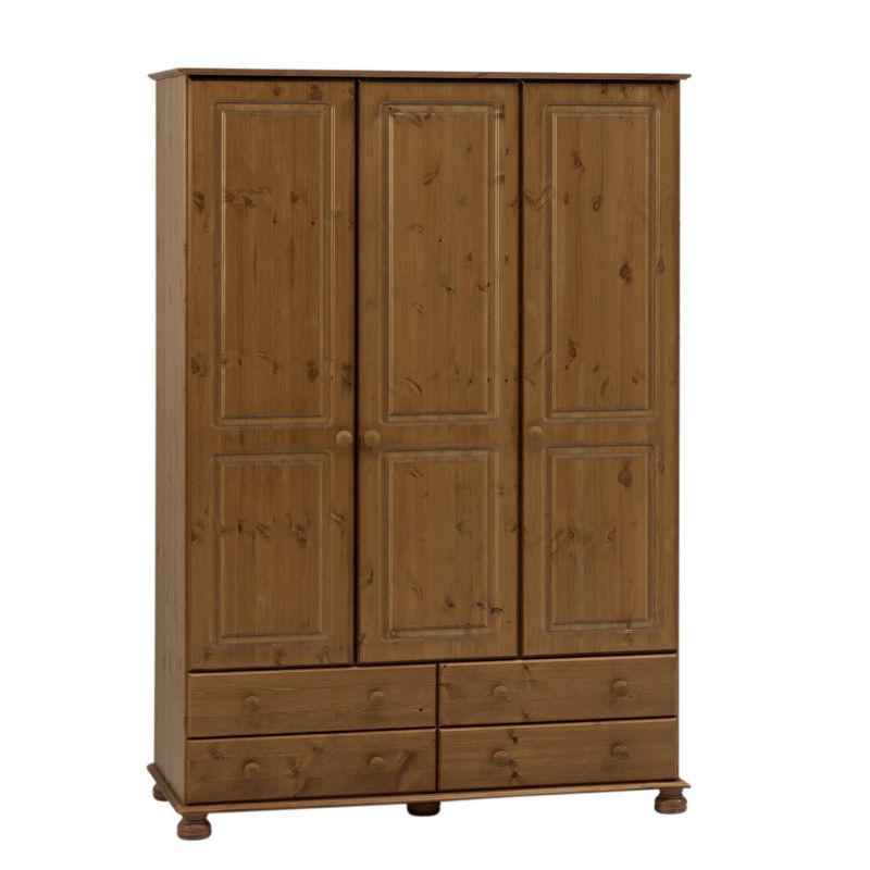 B&Q Malmo 3 Door 4 Drawer Wardrobe