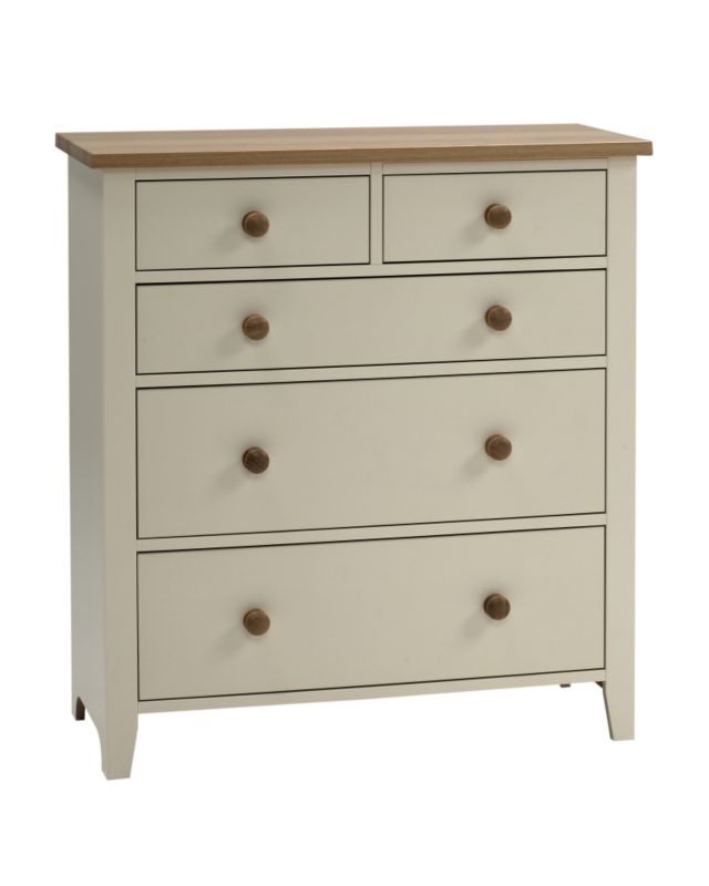2 Over 3 Drawer Chest