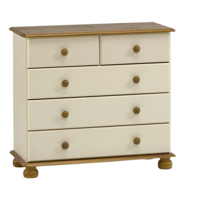 2 Over 3 Drawer Chest