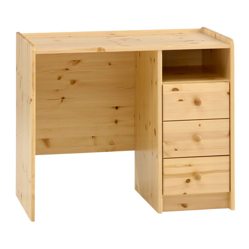 Wizard 3 Drawer Chest Natural Pine (H)740 x
