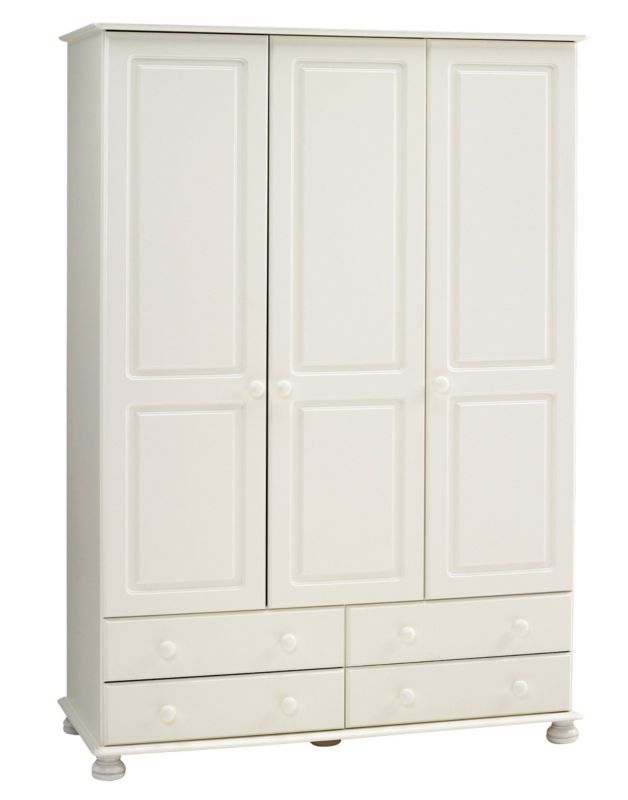 B&Q Malmo 3 Door 4 Drawer Wardrobe