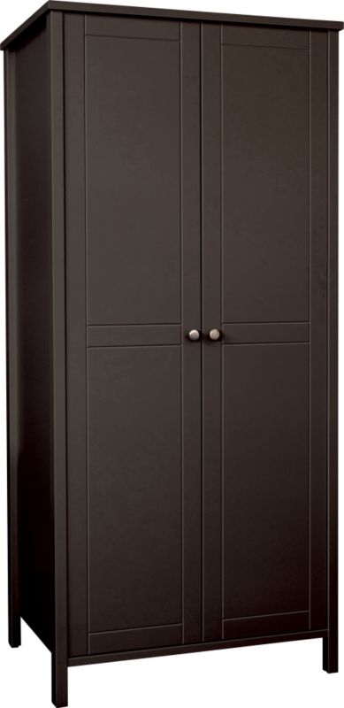 2 Door Wardrobe Brown