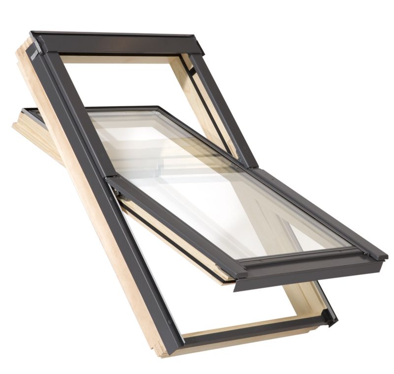 Rooflite Centre Pivot Roof Window 78x55cm