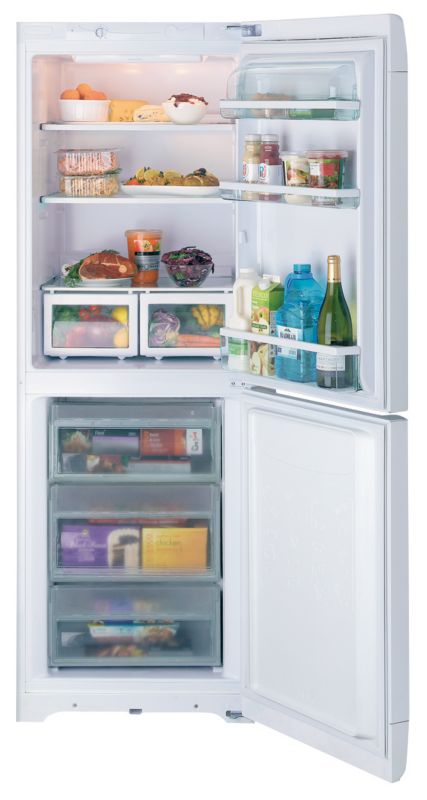 Hotpoint Combi Fridge/Freezer FF175BP Polar White