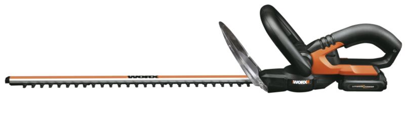 WORX 18V Li-Ion 520mm hedge trimmer