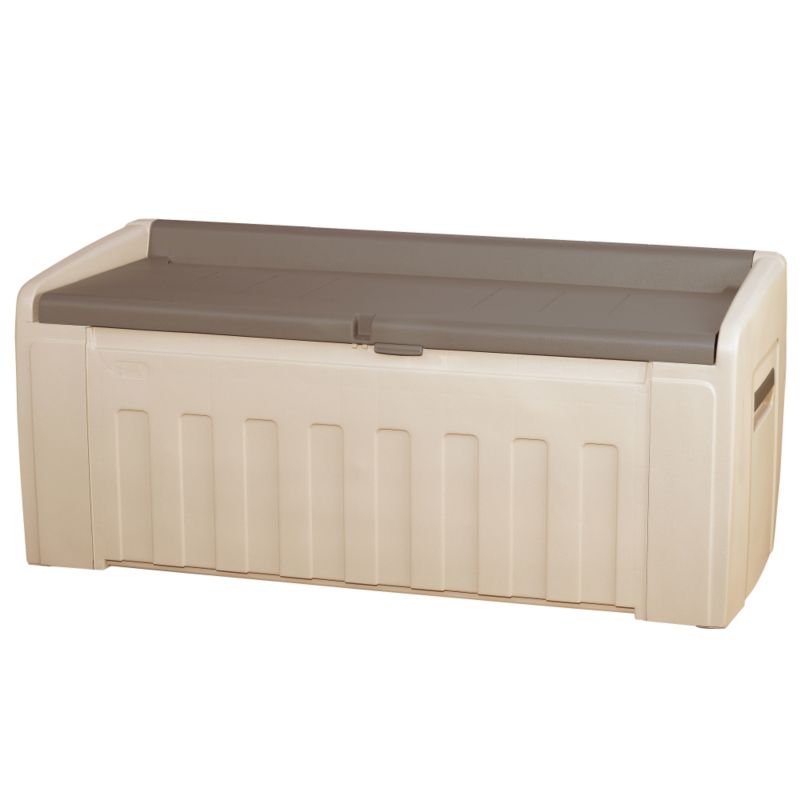 Large Deck Box - (H) 2ft2in x (W) 5ft1in x (D) 2ft4in