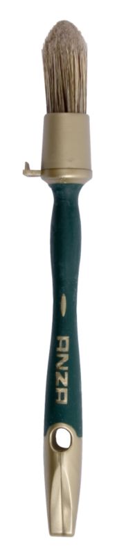 Anza Round Woodstain and Varnish Brush 1 Inch