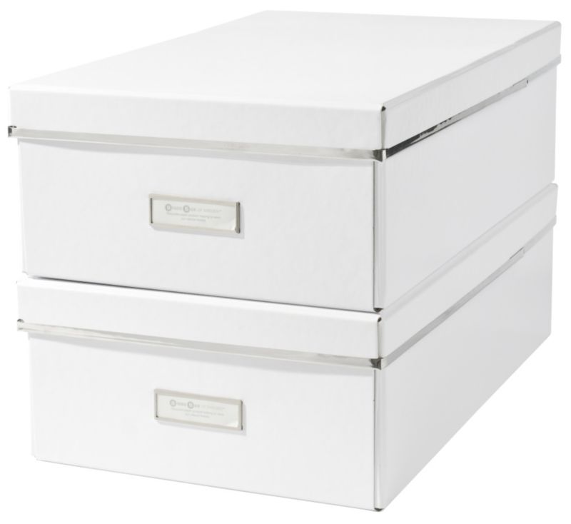 Bigso Sweden Storage Box White