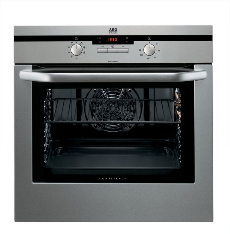 Aeg Single Multifunction Oven Stainless Steel B41015M H594 X W594 X D567Mm - Product image.