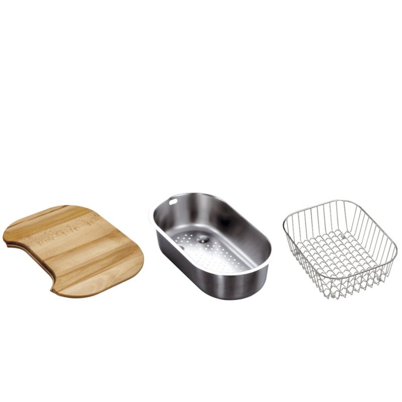 Franke Chopping Board with Strainer Bowl and Drainer Basket