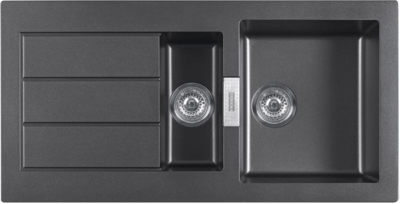 Franke Sirius SID651 Black 1.5 Bowl Sink customer reviews ...