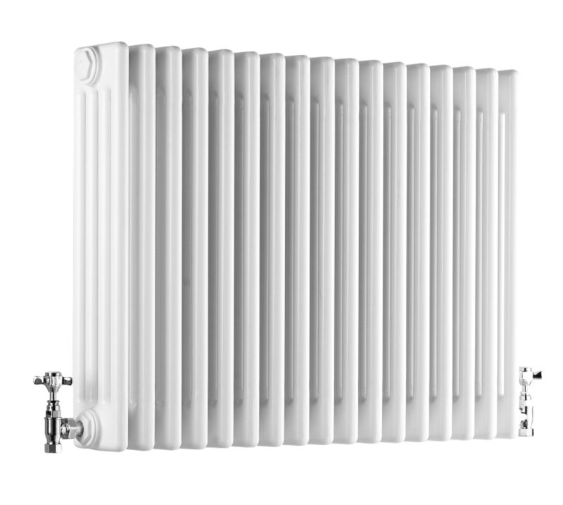 Acova 4 Column Horizontal Radiator White W1042 times H600mm