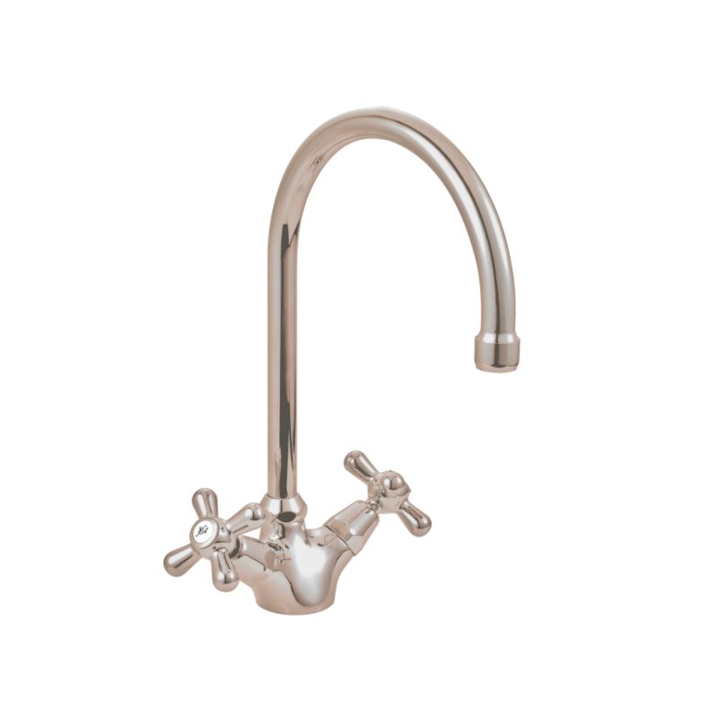 Lisbon Monobloc Tap PVD Stainless Steel