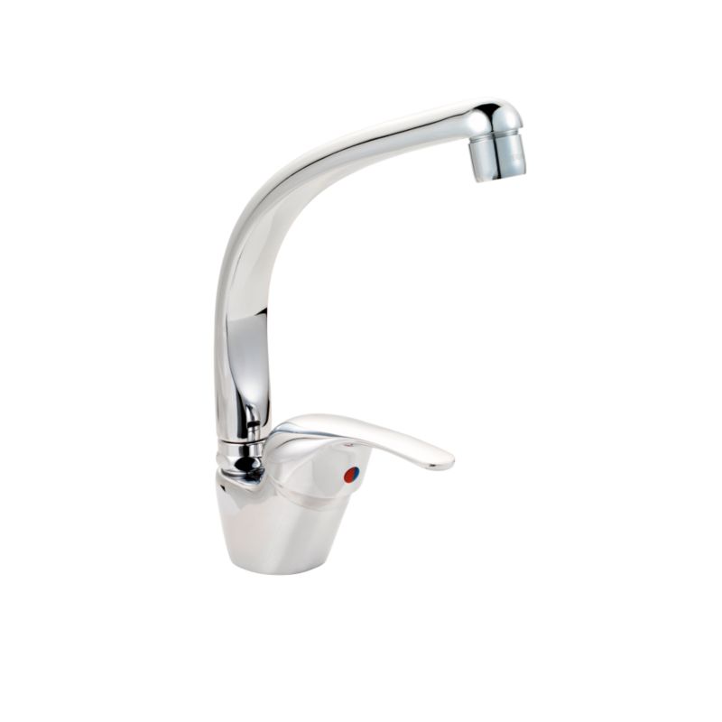 Monaco Side Lever Tap Chrome Finish