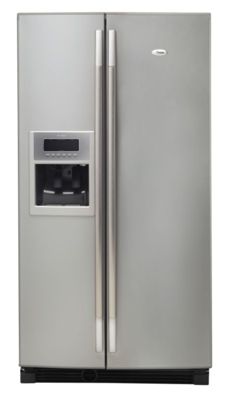 Whirlpool Essence Side By Side Fridge Freezer Satina Mist 20RUD3L