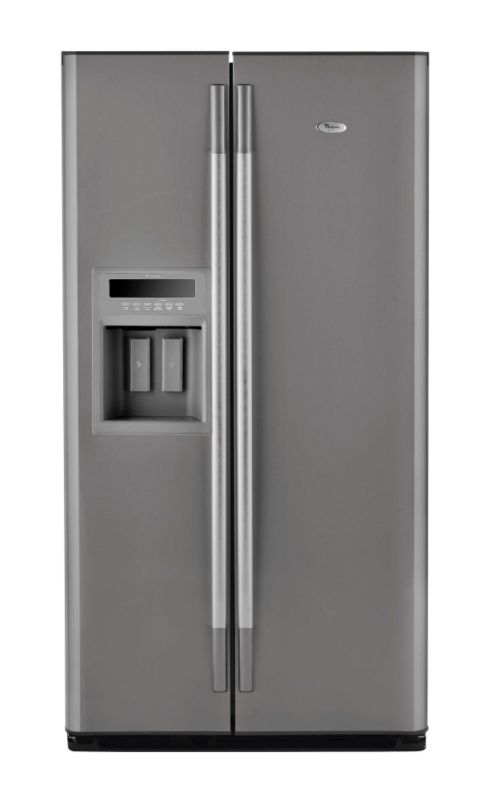 Whirlpool Freestanding No Frost Side by Side Fridge Freezer Stainless Steel WSC5553AX H1780 x W902 x D709mm