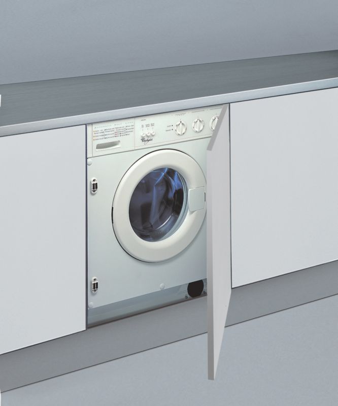 Whirlpool Built In Washing Machine AWMD049 White