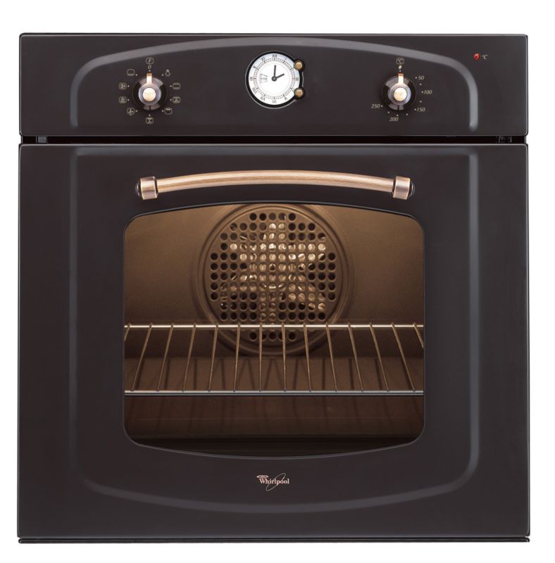 Whirlpool Rustic Single Oven Anthracite AKP288NA H595 x W595 x D564mm