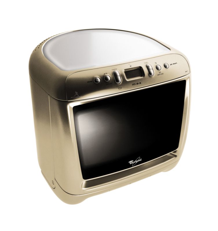 Whirlpool Freestanding Auto Steam Microwave Cream Max25crg (h)375 X (w)372 X (d)360mm