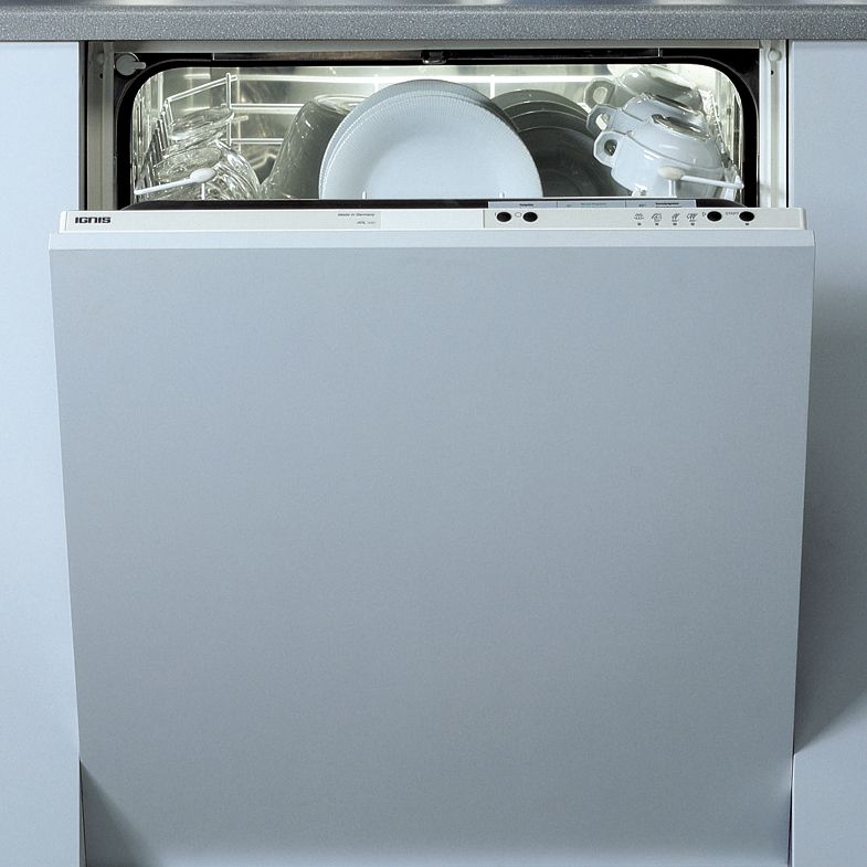 Ignis Fully Integrated Dishwasher Model ADL348 White