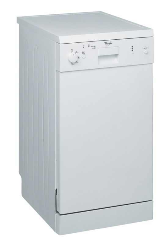 Whirlpool Freestanding Slimline Dishwasher White Adp451wh