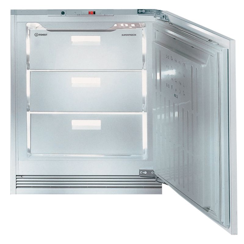 Indesit BuiltUnder Freezer GSF120 White