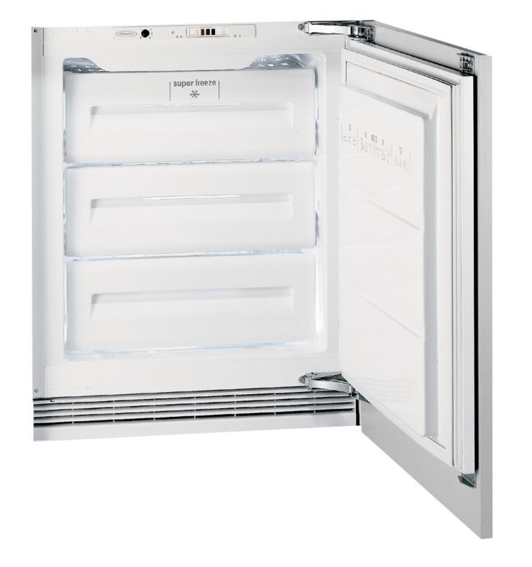 Hotpoint BuiltUnder Larder Freezer Model HUZ121 White