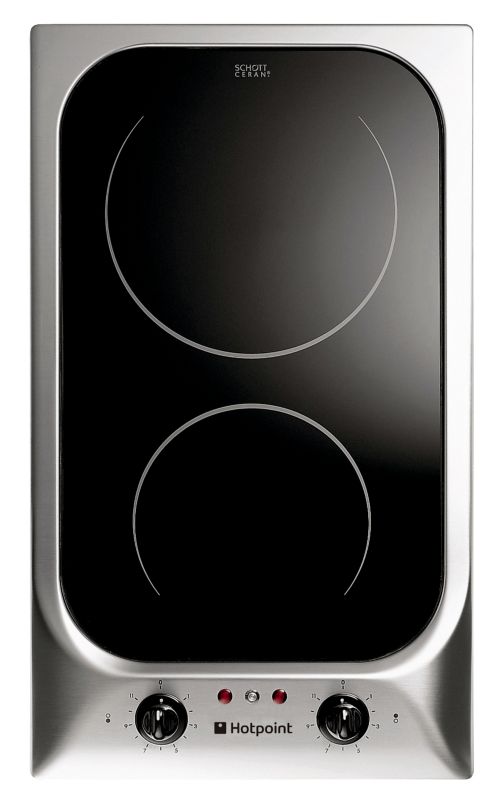 Hotpoint Ceramic Hob Model EV302X Stainless Steel