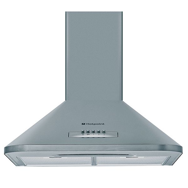 Hotpoint 60cm Chimney Hood Model HE63 Stainless Steel