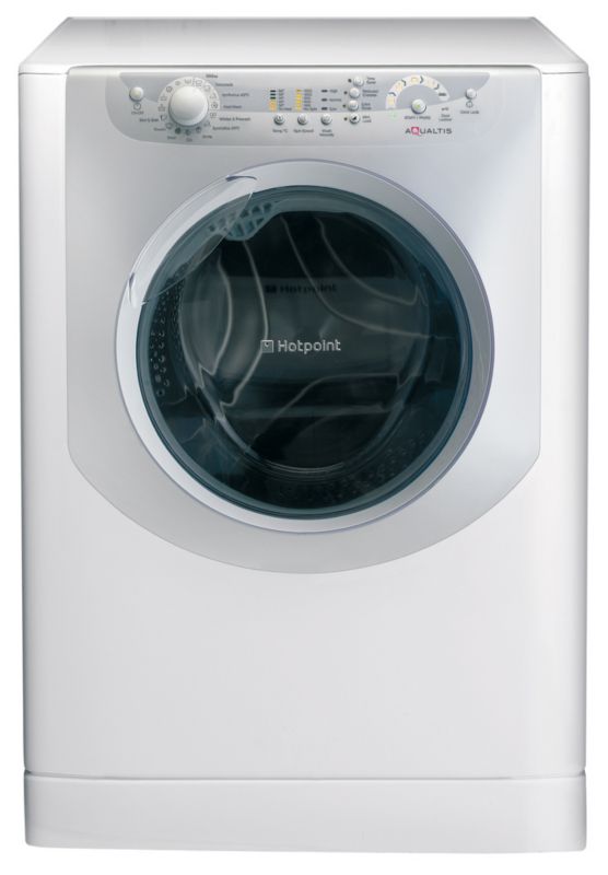 Hotpoint Aqualtis Freestanding Washing Machine WhiteIce AQGL129PI