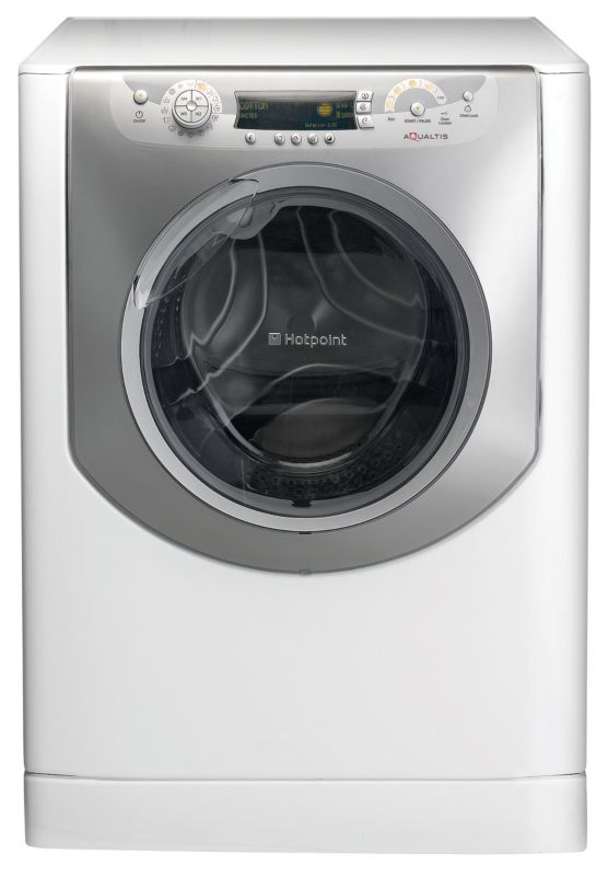 Hotpoint Aqualtis Freestanding Washing Machine WhiteMetallic AQXGD169PM