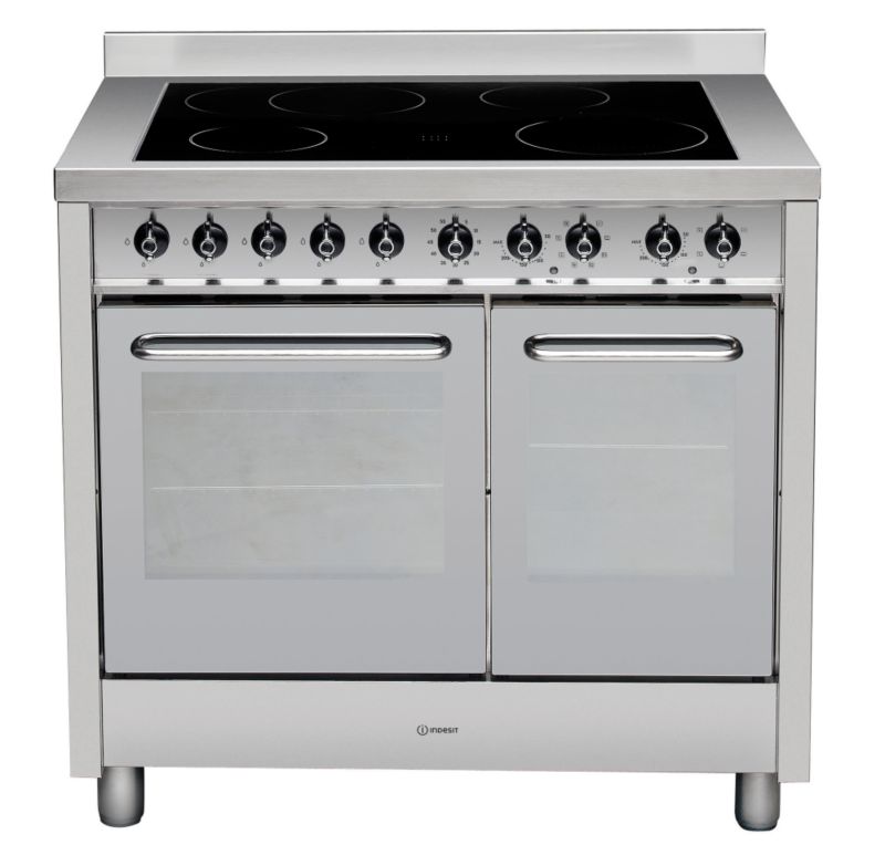 Save on this Indesit 90cm Electric Range Cooker Stainless Steel KP900CX (H)900 x (W)900 x (D)600mm